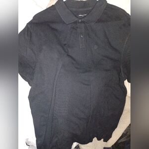 Banana Republic Men's Black Polo Shirt